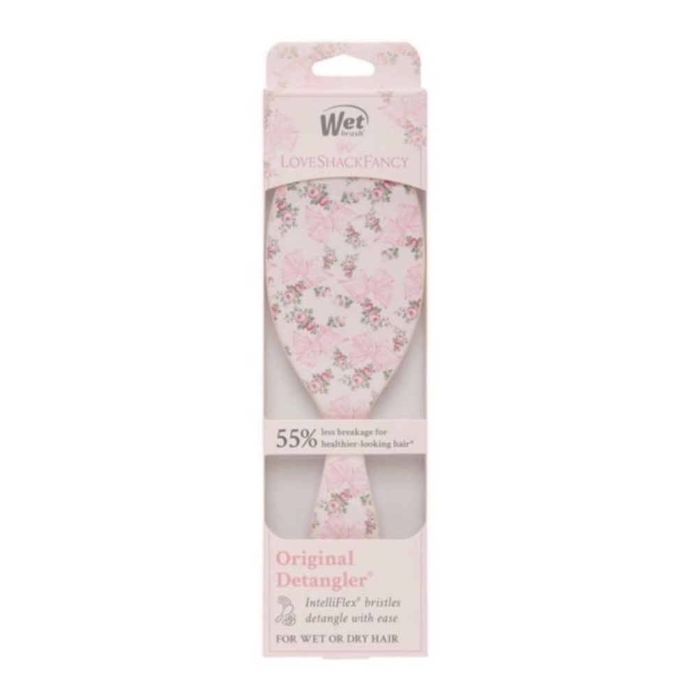 Wet Brush x LoveShackFancy (Target) Original Detangler Hair Brush Rosa Beaux